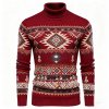 Men's Knit Turtleneck Sweater - Fall Winter Fashion Long Sleeve Pullover